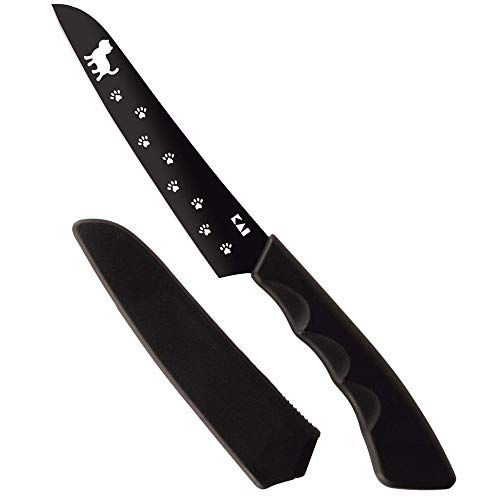 フルーツナイフ・黒猫カラー DH2722・・Color:黒猫カラーStyle:フルーツナイフ・【貝印 Nyammy(ニャミー)シリーズ】・ねこ好きさんじゃなくても欲しくなる、かわいいねこのキッチングッズ・刃体はお手入れのしやすいノンスティックコーティング・包丁本体にプリントされている、ねこの足跡が1cm刻みになっていて、切る時の目安に・安心・安全なサヤ付き【貝印 Nyammy(ニャミー)シリーズ】 ねこ好きさんじゃなくても欲しくなる、かわいいねこのキッチングッズ 刃体はお手入れのしやすいノンスティックコーティング 包丁本体にプリントされている、ねこの足跡が1cm刻みになっていて、切る時の目安に 安心・安全なサヤ付き キッチンをかわいく演出するアイテム