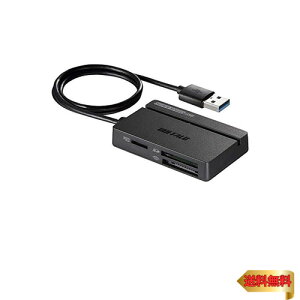 5/1ݥ&ݥUPۥХåե BUFFALO USB3.0 ޥɥ꡼ SDXC ɥǥ ֥å BSCR108U3BK