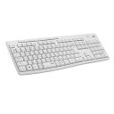 【マラソン最大46倍】ロジクール ワイヤレスキーボード K295OW 静音 防水 キーボード 無線 Unifying K295 windows chrome オフホワ(2)
