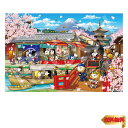 【マラソン最大46倍】エポック社 1000ピース ジグソーパズル PEANUTS スヌーピー イン ジャパン (50x75cm) 12-605s のり付き ヘラ付き