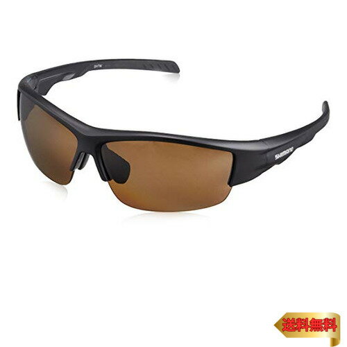 【マラソン最大46倍】シマノ(SHIMANO) 釣り用 偏光サングラス 撥水ハーフフィッシンググラスPC HG-066N マットブラック フリー