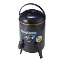 【マラソン最大46倍】キャプテンスタッグ クールヒッツ ツインコックウォータージャグ10L(ネイビー) M-5034
