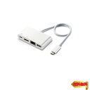 HDMI×1/充電用Type-C×1/USB(3.0)×1/LANポート・ホワイト USB(3.0)1ポート/HDMI1ポート/LANポート DST-C09WH・・Color:ホワイトStyle:HDMI×1/充電用Type-C×1/USB(3.0)×1/LANポート・USB Type-C搭載パソコンにケーブル1本で周辺機器を一括接続。 HDMIで映像出力でき、USB Power Delivery対応でパソコンを充電しながら周辺機器を使用できる、USB Type-C接続ドッキングステーション。・USB Type-C(TM)ポート搭載パソコンと周辺機器を一括で接続して使用できるようにするドッキングステーションです。・Type-C(TM)コネクターを経由して最大60W()の大電力をデバイス/パソコン本体に供給するUSB Power Deliveryに対応しています。・製品本体にて8Wを消費しますので、実際の出力は最大52Wとなります。・52Wで給電が必要な場合は、60W出力の充電器をご用意ください。説明 【 仕様 】 対応OS:Windows 11/10、macOS Ventura 13/macOS Monterey 12/macOS Big Sur 11/macOS Catalina 10.15 各OSのアップデートや、サービスパックのインストールが必要になる場合があります。 コネクタ仕様(アップストリーム):USB3.1 Type-C(TM)、USB Power Delivery対応(最大入力60W / 最大出力52W))(USB2.0接続時はUSB2.0互換で動作(USB2.0時は映像出力非対応)) USBポート(ダウンストリーム):USB3.1 Gen1 Standard-Aメス×1 (供給電力値最大7.5W(5V/1.5A)) 映像出力ポート(ダウンストリーム):HDMI(最大4K2K@30Hz)×1 LANポート(ダウンストリーム):RJ-45(1000BASE-T/100BASE-TX/10BASE-T) 音声ポート(ダウンストリーム):× カードリーダー(ダウンストリーム):× 電源方式:USB Type-C(TM)端子メス(20V/3Aまで) ケーブル長:約0.30m(コネクターを除く) カラー:ホワイト 外形寸法:約幅80.0×奥行き15.0×高さ40.0mm( ケーブルを除く) 重量:約40.0g 動作環境:0~40℃/10~90%RH 期間:1年間 その他:パッケージ内容(本体、取扱説明書)、HDCP 1.4対応 【 説明 】 USB Type-C(TM)ポート搭載パソコンと周辺機器を一括で接続して使用できるようにするドッキングステーションです。 Type-C(TM)コネクターを経由して最大60W()の大電力をデバイス/パソコン本体に供給するUSB Power Deliveryに対応しています。 製品本体にて8Wを消費しますので、実際の出力は最大52Wとなります。 52Wで給電が必要な場合は、60W出力の充電器をご用意ください。 給電専用ポートにUSB Type-C(TM)電源アダプターを接続することで、本製品を経由しパソコン本体を充電することができます。 USB3.1 Gen1に対応したUSB-Aポートを1ポート搭載しています。 USB-A 3.1 Gen1ポートは最大5Gbps(理論値)とUSB2.0の約10倍の超高速データ転送を実現します。 パソコンから外部モニターへ映像出力ができるHDMIポートを搭載しています。 パソコンを有線ネットワーク接続できるLANポートを搭載しています。 本製品のMACアドレスを変更できるソフト「MACアドレスチェンジャー」を使用することで、オフィスなどの予め登録されたMACアドレスのみ通信可能な環境でも、本製品を利用可能です。(Windowsのみ対応) Type-C(TM)ケーブル1本で、本製品に接続された機器を一括接続、取り外しができるので、自宅やオフィスでの据え置き使用に適しています。 置き場所を選ばないコンパクトサイズです。 樹脂素材を採用した小型軽量タイプなので、持ち運び使用も可能です。 USB Type-C(TM)コネクターは、オモテとウラがなく、向きを気にせず差し込み可能です。 ケーブルは紛失の心配がない直付けタイプです。タブレットPC/2in1パソコンでもゆったり接続できるケーブル長約30cmです。 法人で導入を検討されるお客さまは、ご購入前にお客様の環境での検証をお願いします。。 接続するUSB Type-C(TM)搭載機器の仕様の違いより、一部機能をご利用いただけない場合があります。 USB Type-C(TM)コネクターを標準搭載するパソコンでのみ使用可能です。 パソコン充電用のUSB Type-C(TM)電源アダプターは付属しておりません。パソコン本体付属のUSB Type-C(TM)電源アダプターをご使用ください。 USB Type-C(TM)コネクターからの充電に対応しない本体の場合、本製品のUSB Type-C経由での本体充電はできません。充電を行う際は機器がUSB Power Deliveryに対応していることを確認してください。 USB Type-C(TM)コネクターからの映像出力に対応しない本体の場合、本製品の各映像出力ポートは動作しません。映像出力を行う際は機器がDisplayPort Alt Mode対応していることを確認してください。 本製品はOS起動前のシステム画面やBIOS画面では動作しません。 本製品はパソコン本体のUSB Type-C(TM)端子に直接接続してください。USBハブや増設ボードのUSB Type-C(TM)端子に接続した場合、本製品をご利用いただけません。 USB Type-C and USB-C are trademarks of USB Implementers Forum 製品の包装容器におけるプラスチック重量を、社内基準製品より20%以上削減した製品です。 製品の包装容器が紙・ダンボール・ポリ袋のみで構成されている製品です。 【商品に関するお問い合わせ】 エレコム総合インフォメーションセンター TEL. 0570-084-465 FAX. 0570-050-012 受付時間 / 10:00~19:00 年中無休