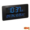 【マラソン最大46倍】セイコークロック(Seiko Clock) セイコー クロック 掛け時計 置き時計 兼用 電波 デジタル 交流式 カラー液晶 シリーズC3 白