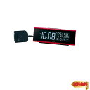 【マラソン最大46倍】セイコークロック(Seiko Clock) 置き時計 目覚まし時計 電波 デジタル 交流式 カラー液晶 シリーズC3 赤メタリック 本体サイズ: