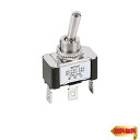 【マラソン最大46倍】エーモン トグルスイッチ ON-ON DC12V・15A/DC24V・7.5A 3202