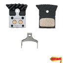 【マラソン最大46倍】シマノ(SHIMANO) リペアパーツ ディスクブレーキパッド L04C メタル フィン付き 1ペア IBPL04CMFA