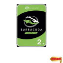 【マラソン最大46倍】Seagate BarraCuda 3.5インチ 2TB 内蔵 ハードディスク HDD PC 2年 6Gb/s 256MB 5400rpm 代理