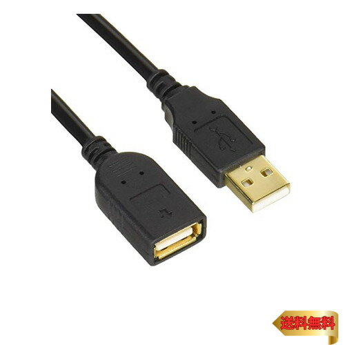 5/1ݥ&ݥUPۥХåե BUFFALO USB2.0Ĺ֥ ܥǻҤͤ 3m ֥å BSUAAFR230BK