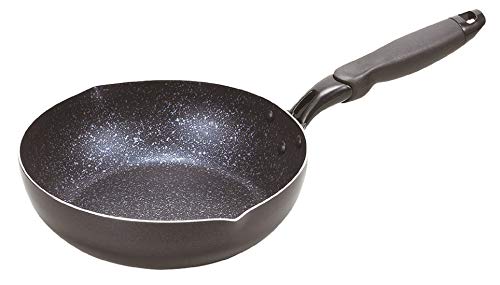 【マラソン最大46倍】パール金属 深型フライパン 24cm IH対応 ミッドナイトマーブル HB-5110