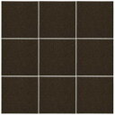 【マラソン最大46倍】レック ぴたQ 吸着 タイルマット 30×30cm 9枚入 ブラウン (タイルカーペット) O-686