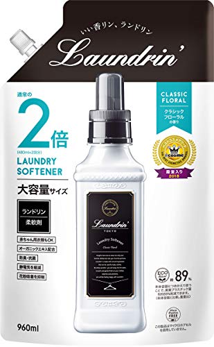 ・ 960ミリリットル (x 1) 4582469501688・・PatternName:2倍・ランドリンで人気No.1の香り・香りだけでなく、肌触りのよさ・なめらかさも追及した柔軟剤・うっとりするような優雅な気分をイメージした上品な香り・...