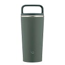 【マラソン最大46倍】象印 (ZOJIRUSHI) 水筒 タンブラー キャリータンブラー シームレス ハンドルタイプ フタ付き 0.3L フォレストグレー SX...