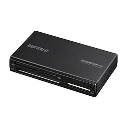 【マラソン最大47倍】BUFFALO UHS-II対応 USB3.0 マルチカードリーダー ブラック BSCR708U3BK