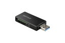 【マラソン最大45.5倍】BUFFALO USB3.0 microSD/SDカード専用カードリーダー ブラック BSCR27U3BK