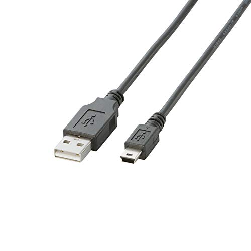 【マラソン最大46倍】エレコム USBケーブル 【miniB】 USB2.0 (USB A オス to miniB オス) ノーマル 0.5m ブラック U2C-M0 【マラソン最大46倍】エレコム USBケーブル 【miniB】 USB2.0 (USB A オス to miniB オス) ノーマル 0.5m ブラック U2C-M0