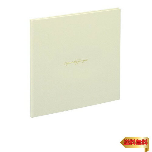 ナカバヤシ Vカットマット写真台紙 2L判2面 スクエアタイプ ホワイト VM2L-301-W