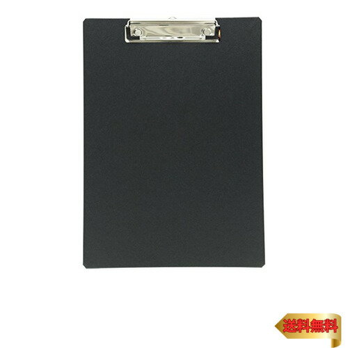 ナカバヤシ クリップボード A4 E型 バインダー ブラック QB-A401-D