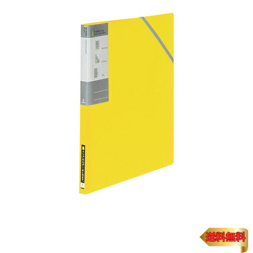 ナカバヤシ ドキュメントファイル ポイ・ホルダー 8P イエロー CB5034Y