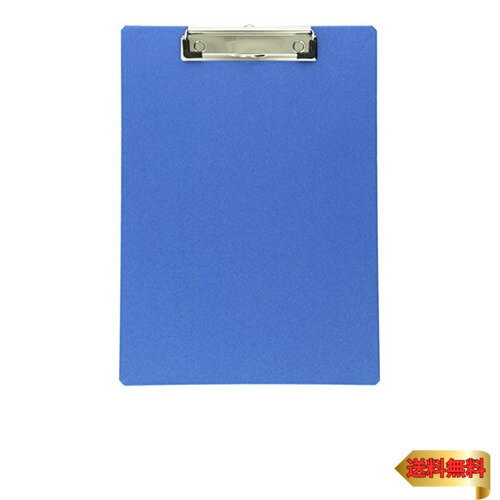 ナカバヤシ クリップボード A4 E型 バインダー ブルー QB-A401-B