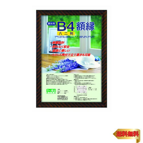 ナカバヤシ 木製軽量額縁 金ラック 賞状 八二判 フ-KWP-17 [オフィス用品]