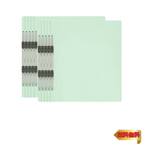 PLUS(プラス) フラットファイル A4縦 2穴 10冊パック No.021NP 78-595 ブルー