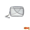 プラス ガジェットポーチ Pasty グレー FL-220CA 98-554