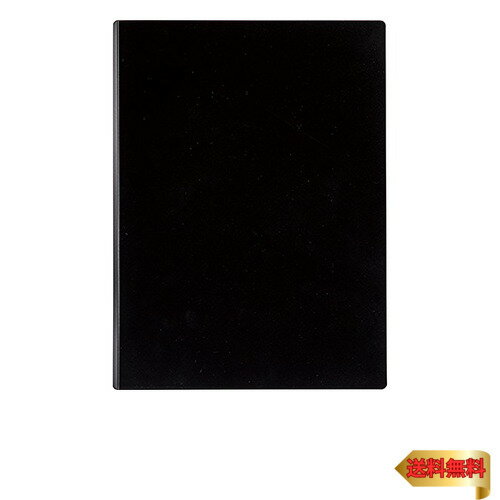 セキセイ クリップファイル マグネプラス A4 ブラック ACT-5924