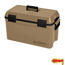 キャプテンスタッグ(CAPTAIN STAG) クーラーボックス 容量35L ショルダーベルト付 ベージュ 日本製 CSシャルマン UE-89