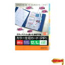 コクヨ(KOKUYO) ファイル インデックス 仕切カード PP 12山 2穴 1組 A4 シキ-P80
