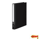 コクヨ ファイル クリアファイル NEOS 替紙式 A4 縦 ワイド 30穴 ブラック ラ-NE730D