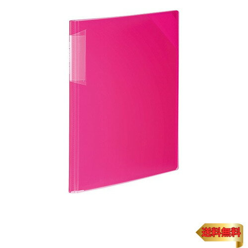 コクヨ ファイル クリヤーホルダーブック ノビータ 固定式 A4 12P ピンク フ-N5710P -12