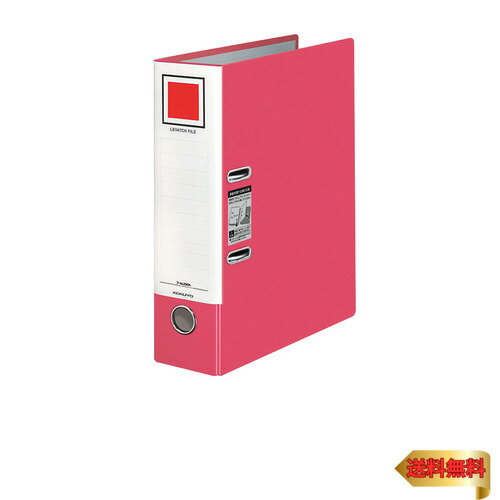 コクヨ(KOKUYO) ファイル レバッチファイル A4 二穴 赤 フ-AL290R