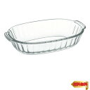 iwaki(イワキ) 耐熱ガラス グラタン皿 ベーシックシリーズ 3.8×8cm 370ml BC3854