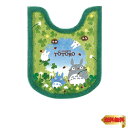 センコー となりのトトロ あおぞらどんぐり トイレマット ロング丈 約78×60cm グリーン トトロ 日本製 抗菌 防臭 34756