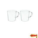 HARIO(ハリオ) ストレートマグ 2個セット 300ml コーヒー ティー グラス 電子レンジ・食洗器OK 耐熱ガラス 日本製 SRM-18