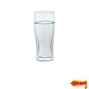 HARIO(ハリオ) ツインビア グラス 380mL 耐熱ガラス 食洗器使用可 日本製 TBG-380