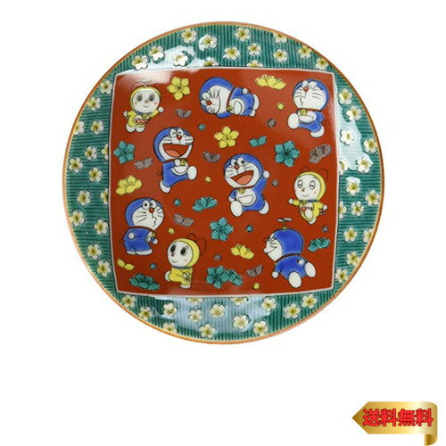 「 ドラえもん 」 九谷焼 小皿 木米風 梅花 008146