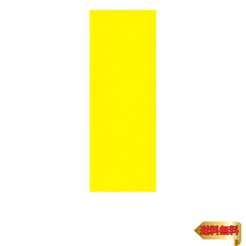 タカ印 黄ポスター 11-1004 4号 100枚入 無地