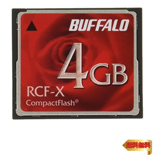 バッファロー BUFFALO コンパクトフラッシュ4GB RCF-X4G