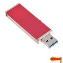 バッファロー BUFFALO 女性向け キャップレスデザイン USB3.0用 USBメモリー 32GB グロスピンク RUF3-JW32G-GP