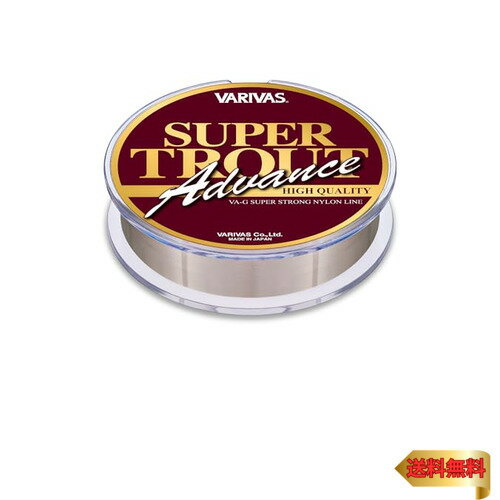 バリバス(VARIVAS) ナイロンライン バリバス スーパートラウトアドバンス 100m 0.8号 4lb ミスティーブラウン