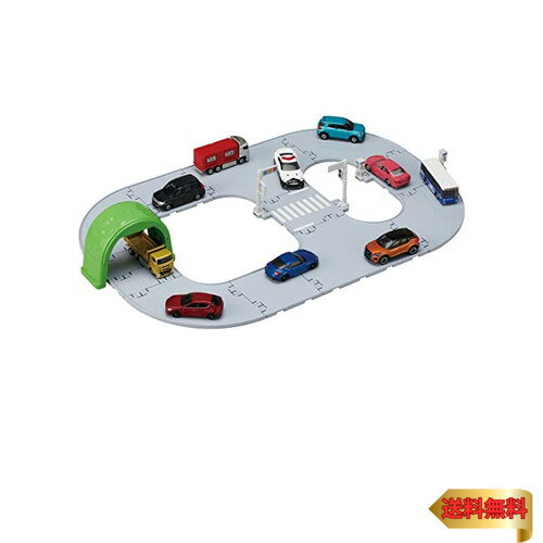 タカラトミー(TAKARA TOMY) 『 トミカ トミカタウン くみかえかんたん ベーシックどうろセット 』 ミニカー 車 おもちゃ 3歳以上