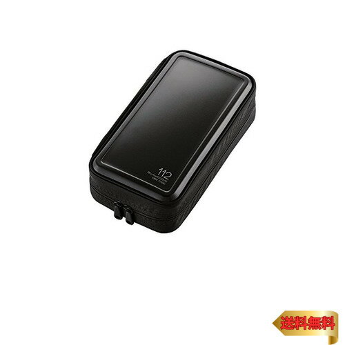 エレコム DVD BD CDケース セミハード 112枚収納 ブラック CCD-HB112BK