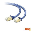 エレコム LANケーブル CAT7 20m ツメが折れない 爪折れ防止コネクタ スタンダード ブルーメタリック LD-TWST/BM200