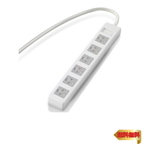 6個口6個口:マグネット/ほこりシャッター/単品/T-T1D-3625WH・Color:6個口:マグネット/ほこりシャッターSize:単品・パッケージ個数:1・冷蔵庫や洗濯機、電子レンジなど3ピンプラグを装備した家電をアダプタなしで接続できる電源タップです。プラグを接続していない差込口への異物混入やお子様のいたずらによる感電・火災の防止にもなるシャッターを装備。また、マグネットでスチール製の家具などに貼り付けて利用することもできます。・プロジェクタや複合機、モニタなどの3ピンプラグが採用されているOA機器をアダプタなしで接続することができる3ピンプラグ対応の6口タップです。・未使用時の差込口へのほこりの浸入を防止するほこり防止シャッターを装備しています。トラッキング現象による火災やお子様のいたずらによる感電・火災の防止に役立ちます。・差込口には耐熱性に優れたユリア樹脂を使用していますので、万一の発熱の際にも融解しにくく、電気火災の防止に有効です。・強力マグネットを装備しており、スチール製のデスクやキャビネット等に仮固定して使用できます。【 仕様 】 本体差込口形状:3ピン 本体差込口個数:6口 AC定格出力電力:1500W AC定格出力電圧:125V AC定格出力電流:15A プラグ仕様:2ピン(アースコード付) スイングプラグ: 絶縁キャップ付きプラグ: コード長:2.5m 二重被ふく: スイッチ:× 雷ガード:× ほこりシャッター: 抜け止め機能:× マグネット: 壁掛け用フック:× ノイズフィルター:× 通電表示ランプ:× モジュラジャック付:× カラー:ホワイト 材質:本体:ABS樹脂/プラグ:PVC/差込口:ユリア樹脂 外形寸法:約 幅295×奥行44×高さ30(mm)(ケーブル含まず) 質量:約570g 使用可能地域:日本国内 電気用品安全法:PSE適合 環境配慮事項:EU RoHS指令準拠(10物質) 期間:なし 付属品:取扱説明書 【 説明 】 プロジェクタや複合機、モニタなどの3ピンプラグが採用されているOA機器をアダプタなしで接続することができる3ピンプラグ対応の6口タップです。 未使用時の差込口へのほこりの浸入を防止するほこり防止シャッターを装備しています。トラッキング現象による火災やお子様のいたずらによる感電・火災の防止に役立ちます。 差込口には耐熱性に優れたユリア樹脂を使用していますので、万一の発熱の際にも融解しにくく、電気火災の防止に有効です。 強力マグネットを装備しており、スチール製のデスクやキャビネット等に仮固定して使用できます。 電源コードには、社団法人日本配線器具工業会規格(JWDS0010)に適合した二重被ふくコードを採用していますので、断線や被ふく破れによる感電・火災の防止に有効です。 狭い場所でも配線しやすい180°スイングプラグを採用しています。 プラグの刃の根本に絶縁キャップが付いており、トラッキング現象による火災の防止に役立ちます。 EUの「RoHS指令(電気・電子機器に対する特定有害物質の使用制限)」に準拠(10物質)した、環境にやさしい製品です。 【商品に関するお問い合わせ】 エレコム総合インフォメーションセンター TEL. 0570-084-465 FAX. 0570-050-012 受付時間 / 10:00~19:00 年中無休