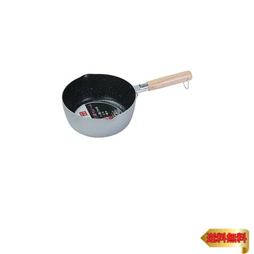 パール金属 行平鍋 雪平鍋 18cm ガス火専用 マーブル加工 アルマイト加工 マーブルアルマイト HB-6539