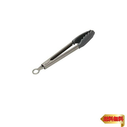 パール金属(PEARL METAL) クッキング トング 24cm シリコーン シリコン 食洗機対応 グレー simple use ..