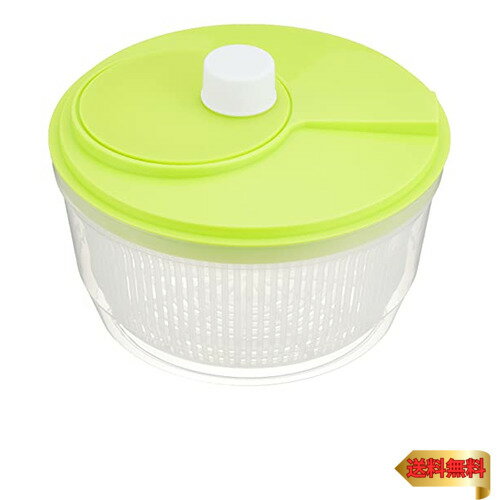 パール金属(PEARL METAL) サラダ スピナー 野菜 水切り 器 野菜シャキ 外径20.5×高さ14cm C-496