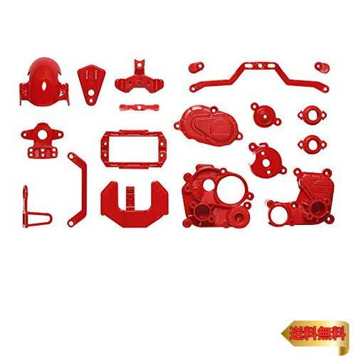 タミヤ ホップアップオプションズ No.1916 OP.1916 T3-01 Aパーツ (ギヤケース) レッド 54916